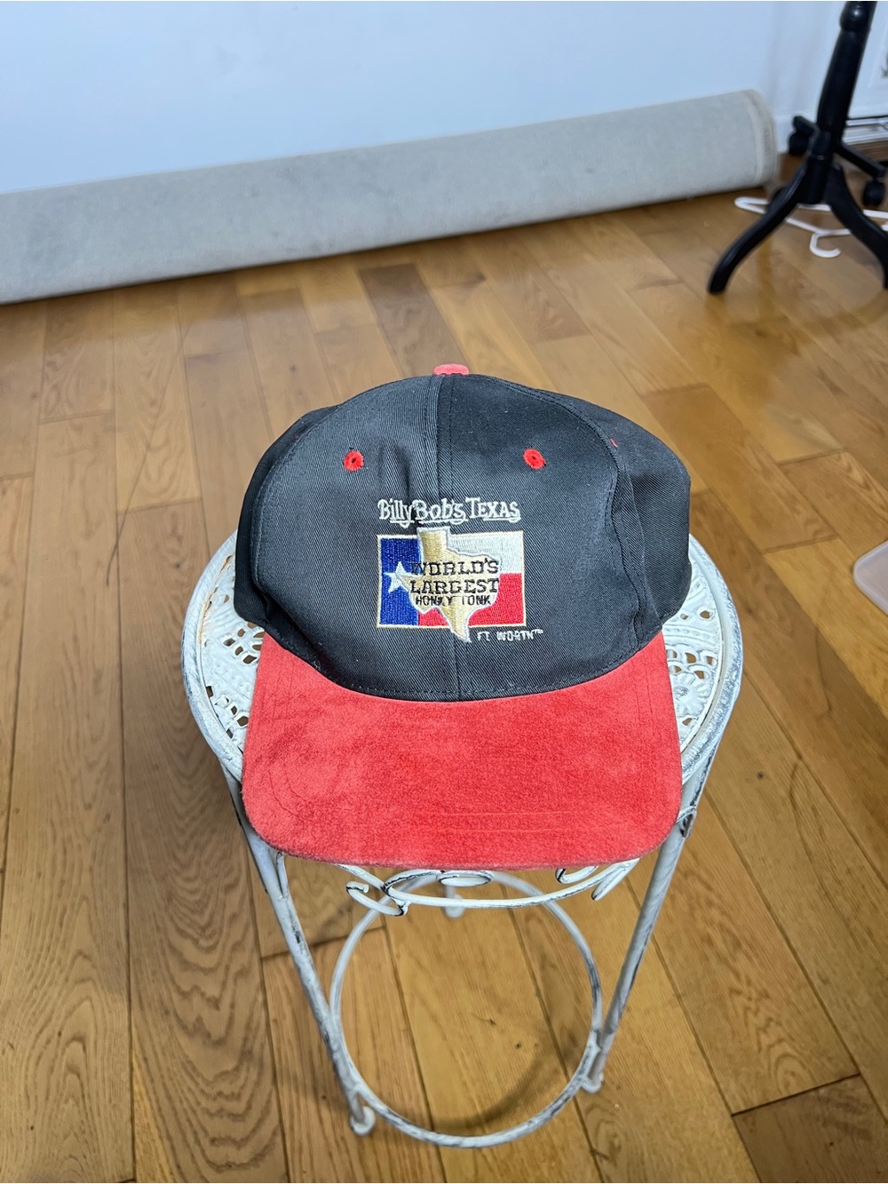 TC Black Hat with Red and Green Accents